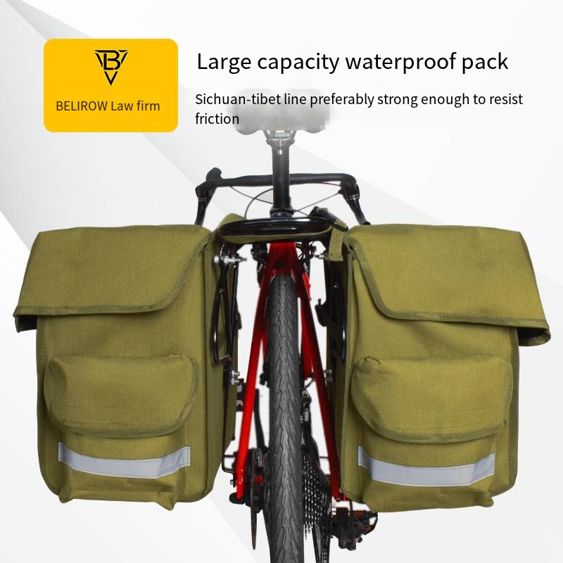 Panniers Waterproof Rear - 대용량 자전거 후면 가방, 양면 방수
