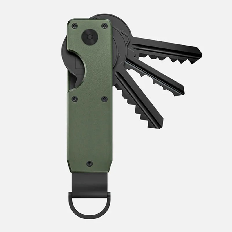 Chain Lock Combination - 키 오거나이저 컴팩트 홀더 메탈 키
