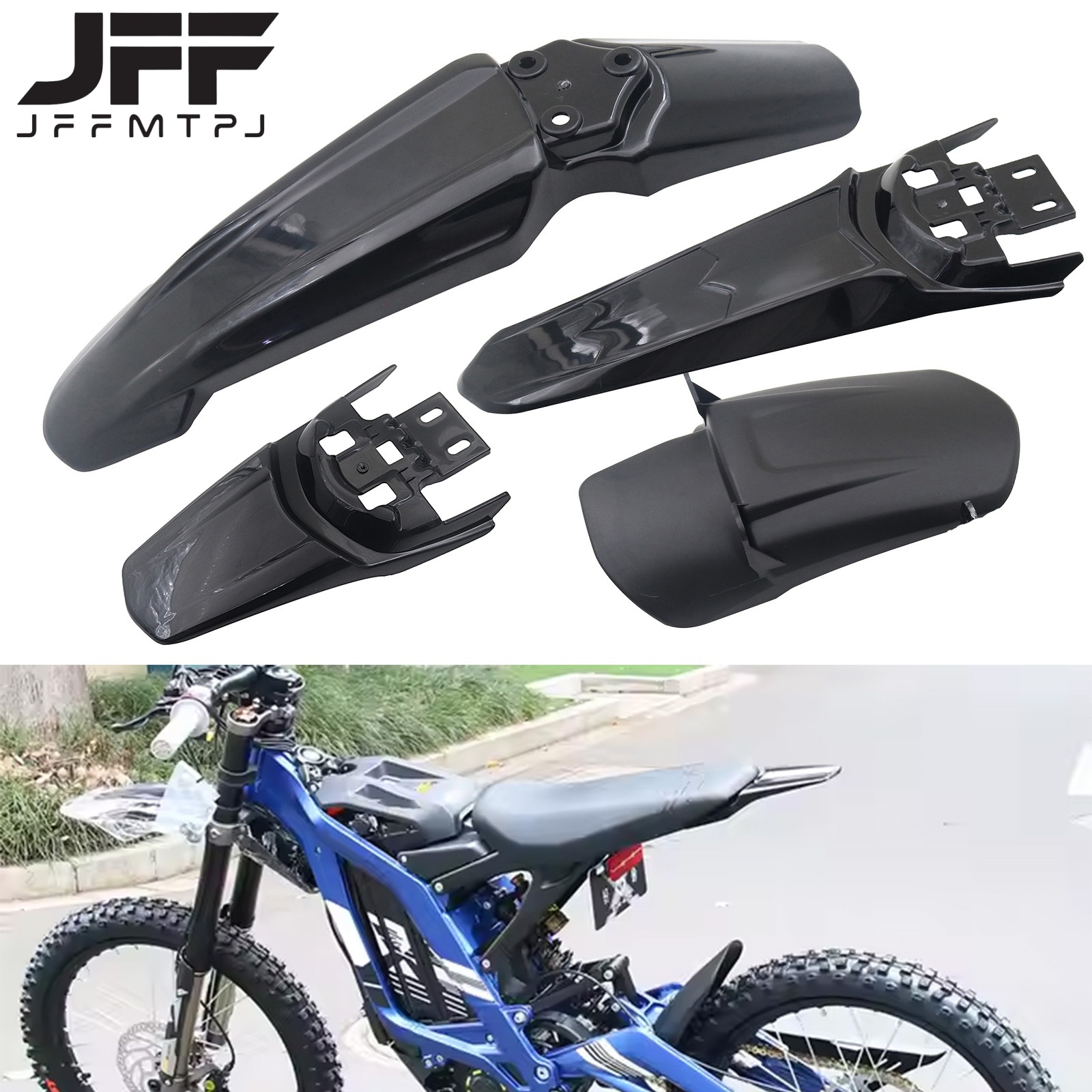 Bike Light Front Rear - 오토바이 전방 후방 휠 머드 가드