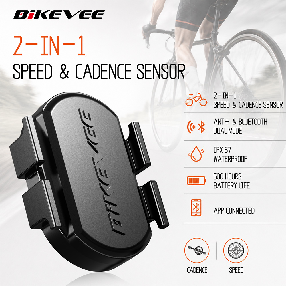 Cycling Commuter - BIKEVEE 범용 무선 ANT+ 블루투스 케이던스