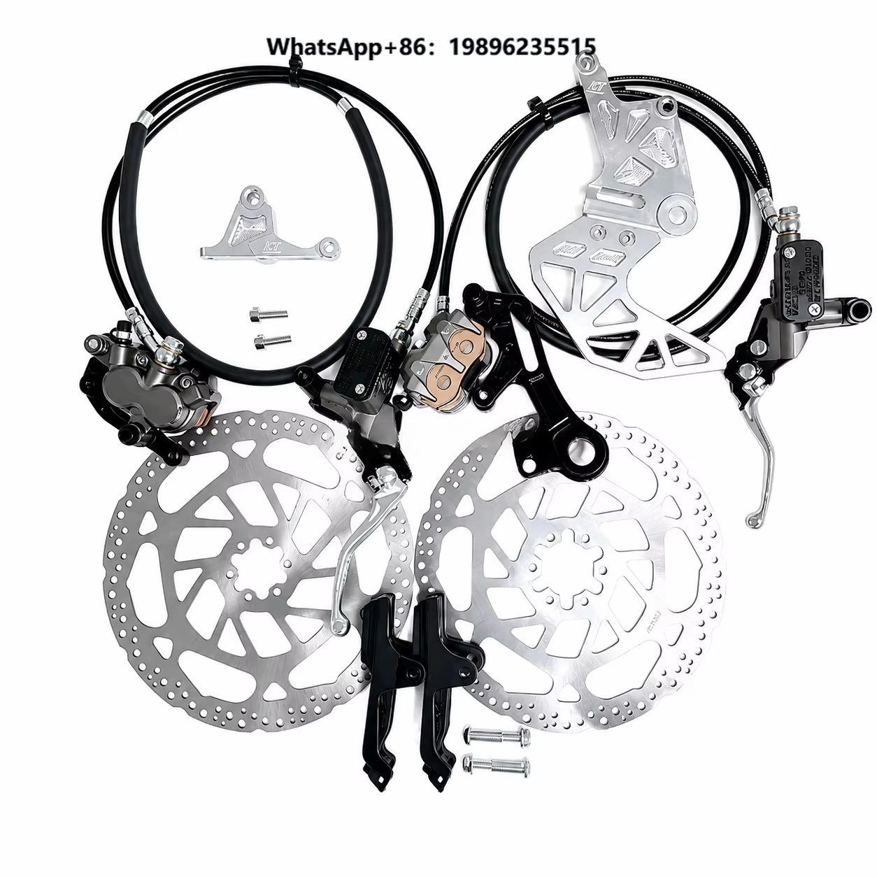 Bike Light Front Rear - 레이싱 강화형 전후방 브레이크 어셈블리 유압