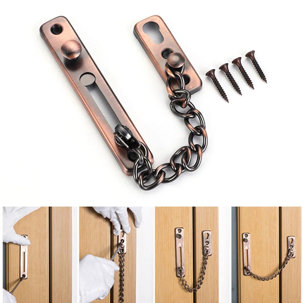 Chain Lock Combination - 문짝 체인 문짝 잠금 볼트 체인,