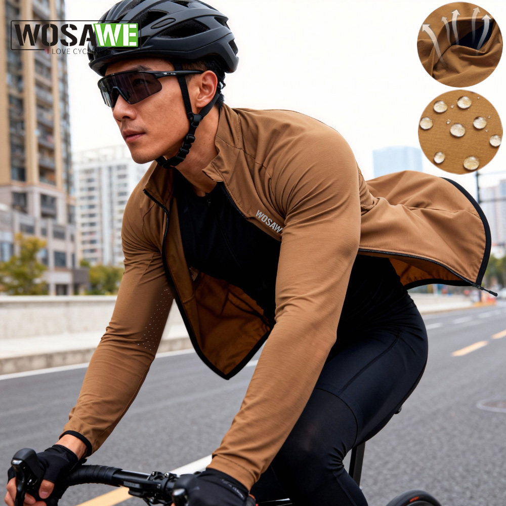 WOSAWE 사이클링 윈드 브레이커 유니섹스 여름 자전 - Cycling Commuter Jacket 리뷰 및 가격
