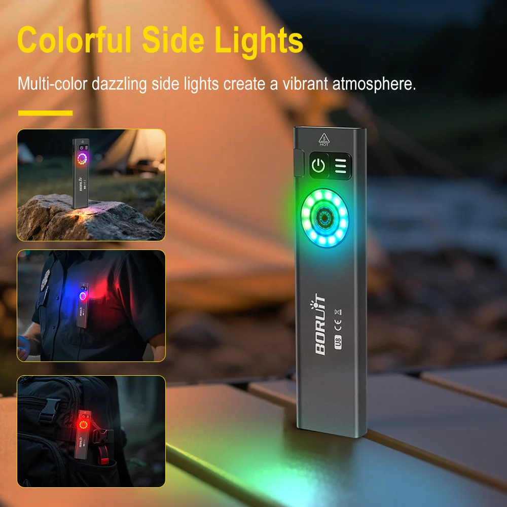 BORUiT U8 650LM EDC LED 손전등 타입 - Cycling To Work 리뷰 및 가격