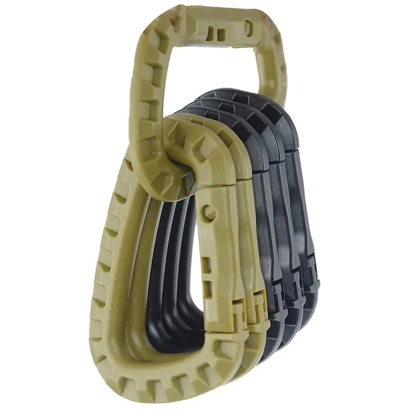 전술 Carabiner 세트 플라스틱 강철 빠른 후크  - Chain Lock Combination 리뷰 및 가격