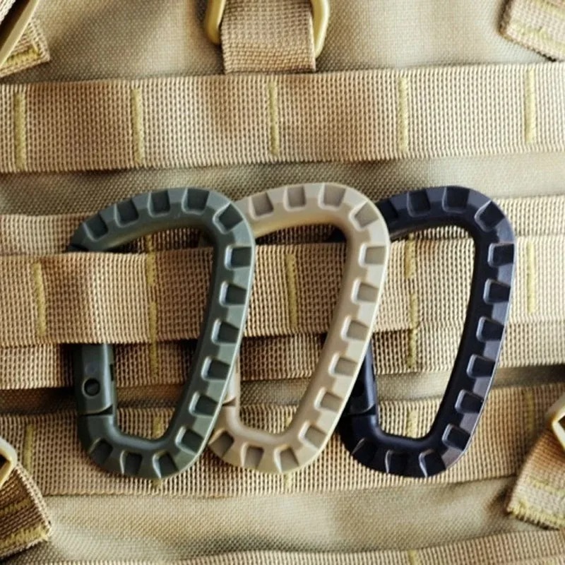 전술 Carabiner 세트 플라스틱 강철 빠른 후크  - Chain Lock Combination 리뷰 및 가격