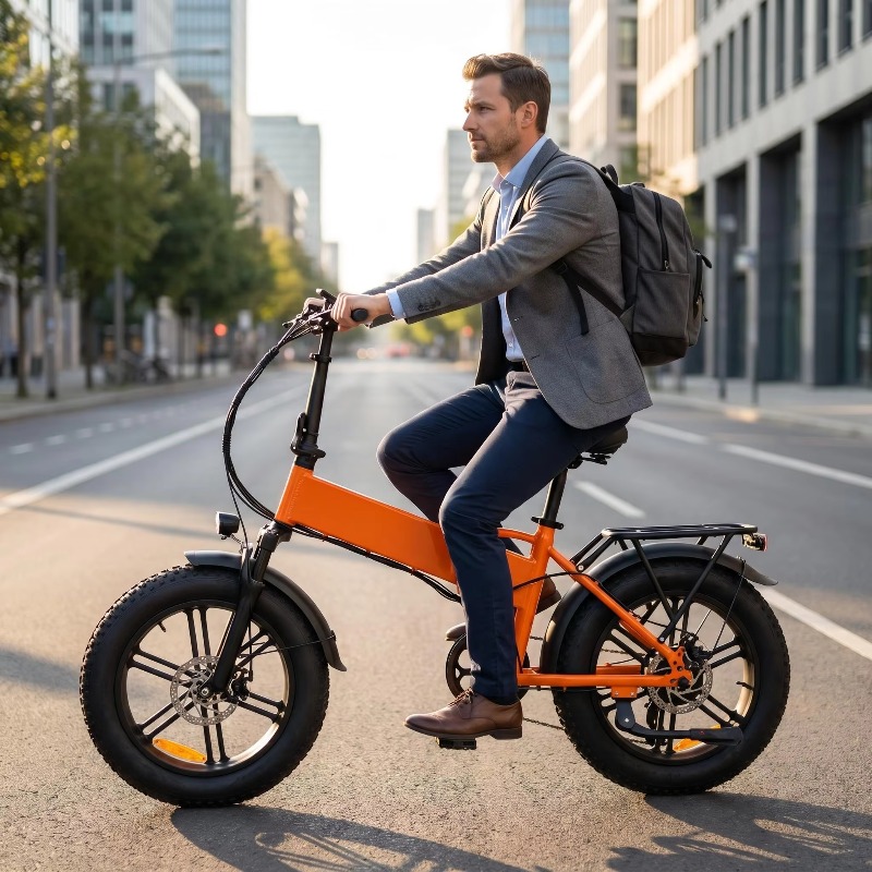 휴대용 접이식 20인치 전기 산악자전거 500W 48V - Cycling Commuter 리뷰 및 가격