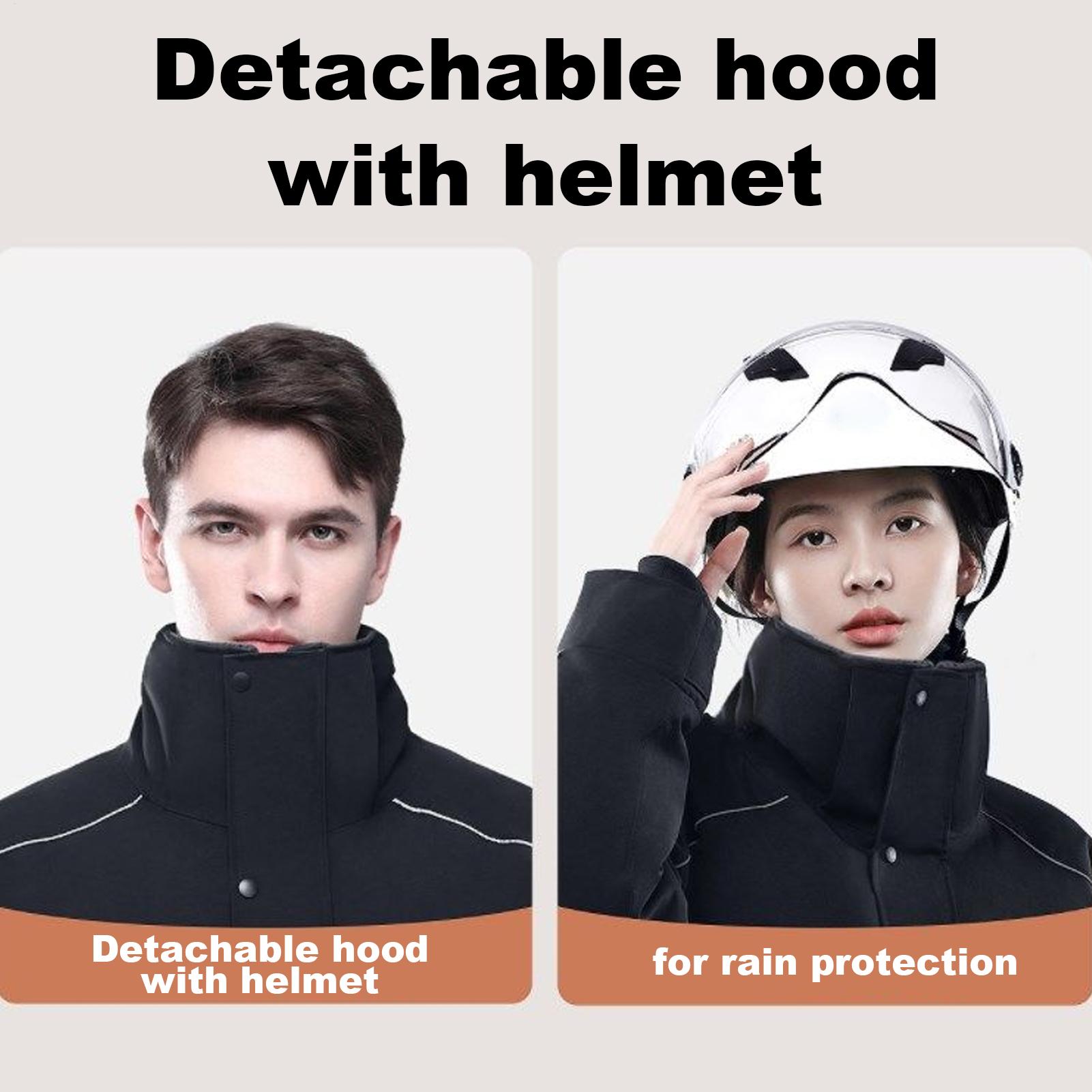오토바이 겨울 재킷 4포켓 반사 스트립이 있는 따뜻한  - Winter Cycling Commute 리뷰 및 가격