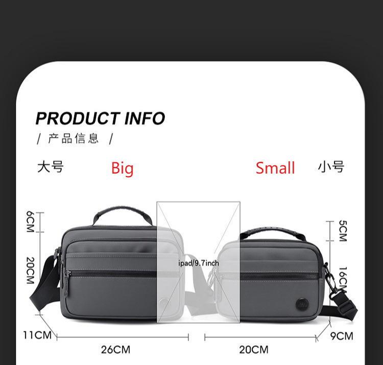 남성용 경량 나일론 크로스바디 백 - 사이클링 통근용  - Cycling Commute Essentials 리뷰 및 가격
