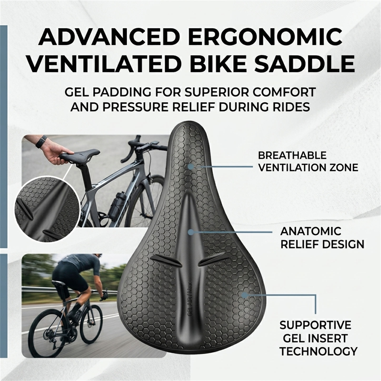 실리콘 자전거 시트 커버 두꺼운 통증 방지 방수 산악  - Cycling Commuter 리뷰 및 가격