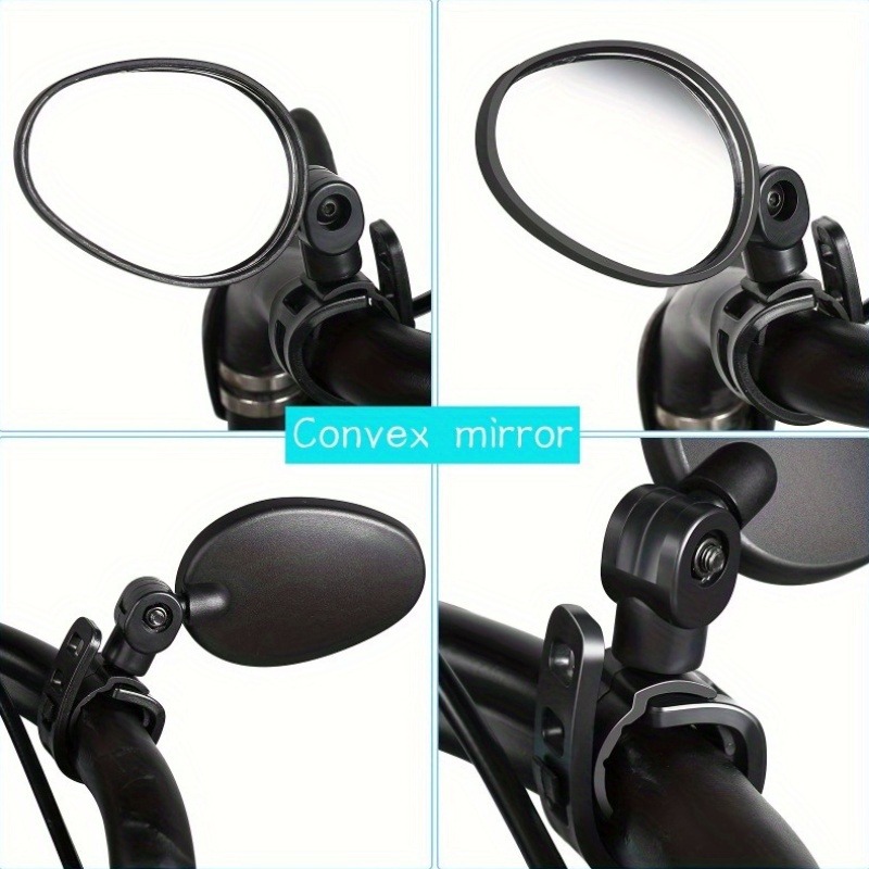 1/2PCS 자전거 거울, 사이클링360용 아크릴 볼록 - Mirror Handlebar Convex 리뷰 및 가격