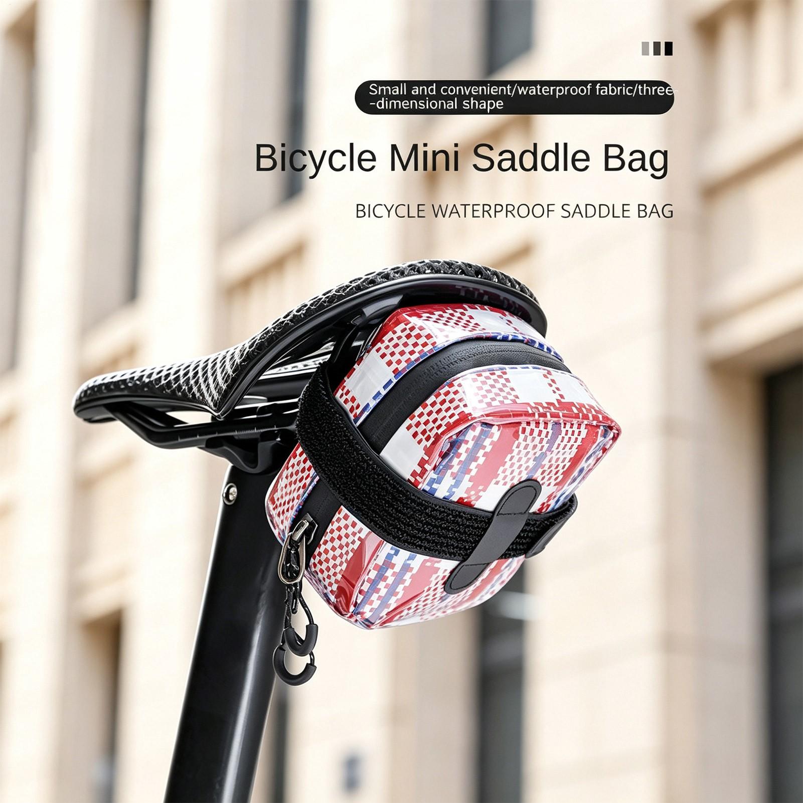 자전거 새들백, 상단 지퍼가 있는 방수 자전거 시트 밑 - Saddle Bag Under Seat 리뷰 및 가격