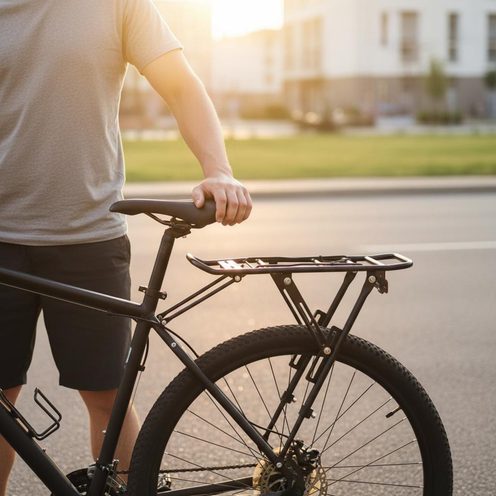 빠른 분리형 자전거 거치대 조절 가능한 후면 자전거 거 - Cycling Commuter 리뷰 및 가격