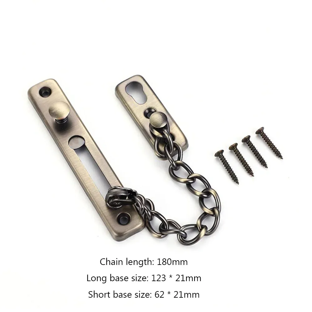 문짝 체인 문짝 잠금 볼트 체인, 어린이 안전 보안,  - Chain Lock Combination 리뷰 및 가격