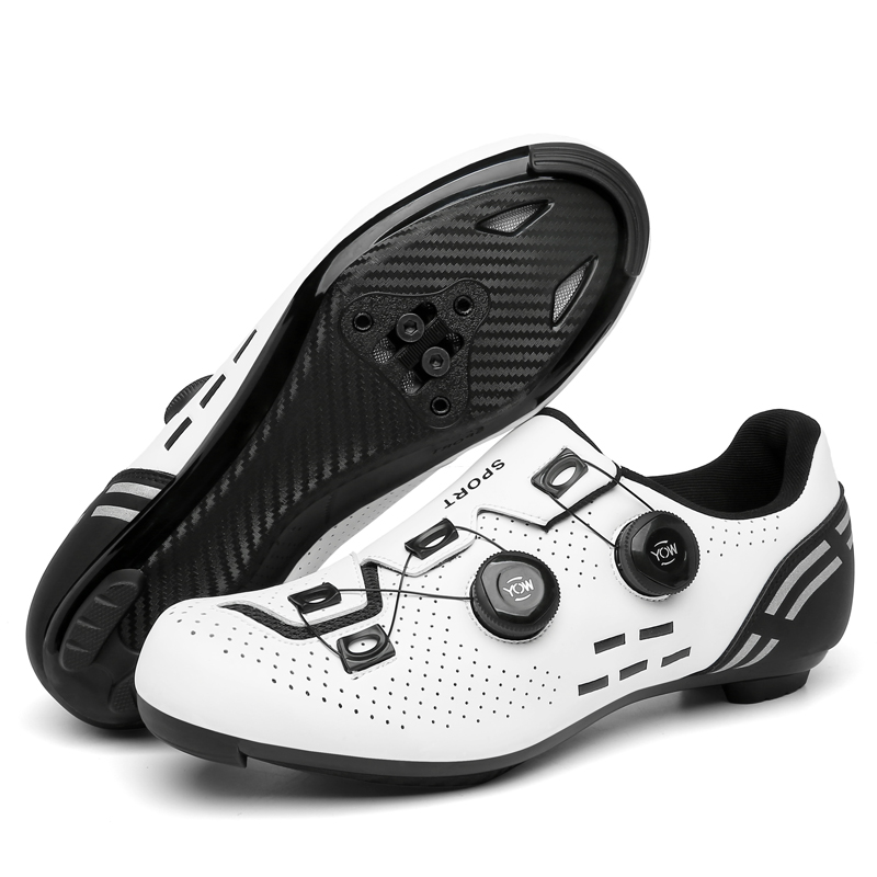 유니섹스 SPD 로드 레이싱 페달 내마모성 사이클링 슈 - Cycling Commuter Shoes 리뷰 및 가격