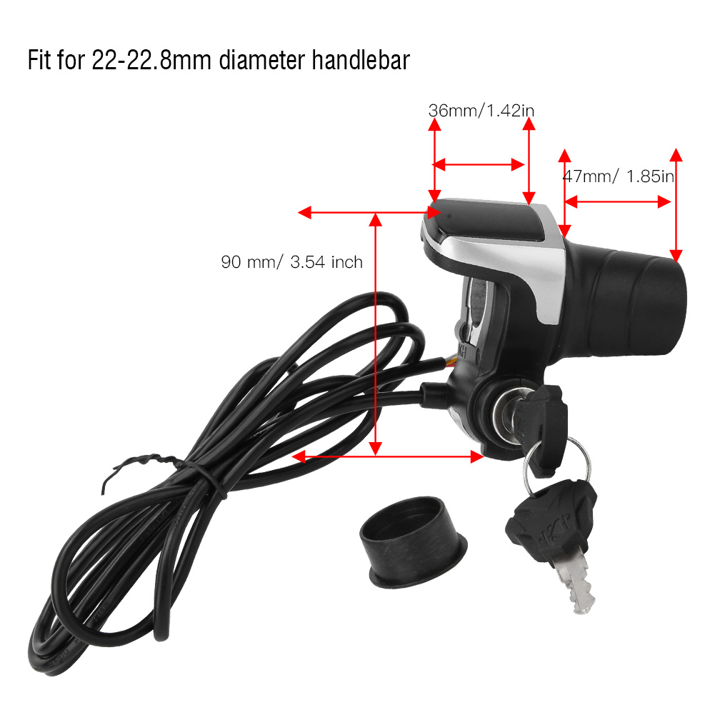 36V 전기 자전거 핸들바 트위스트 그립 스로틀 LCD - Commuter Bike Lock 리뷰 및 가격