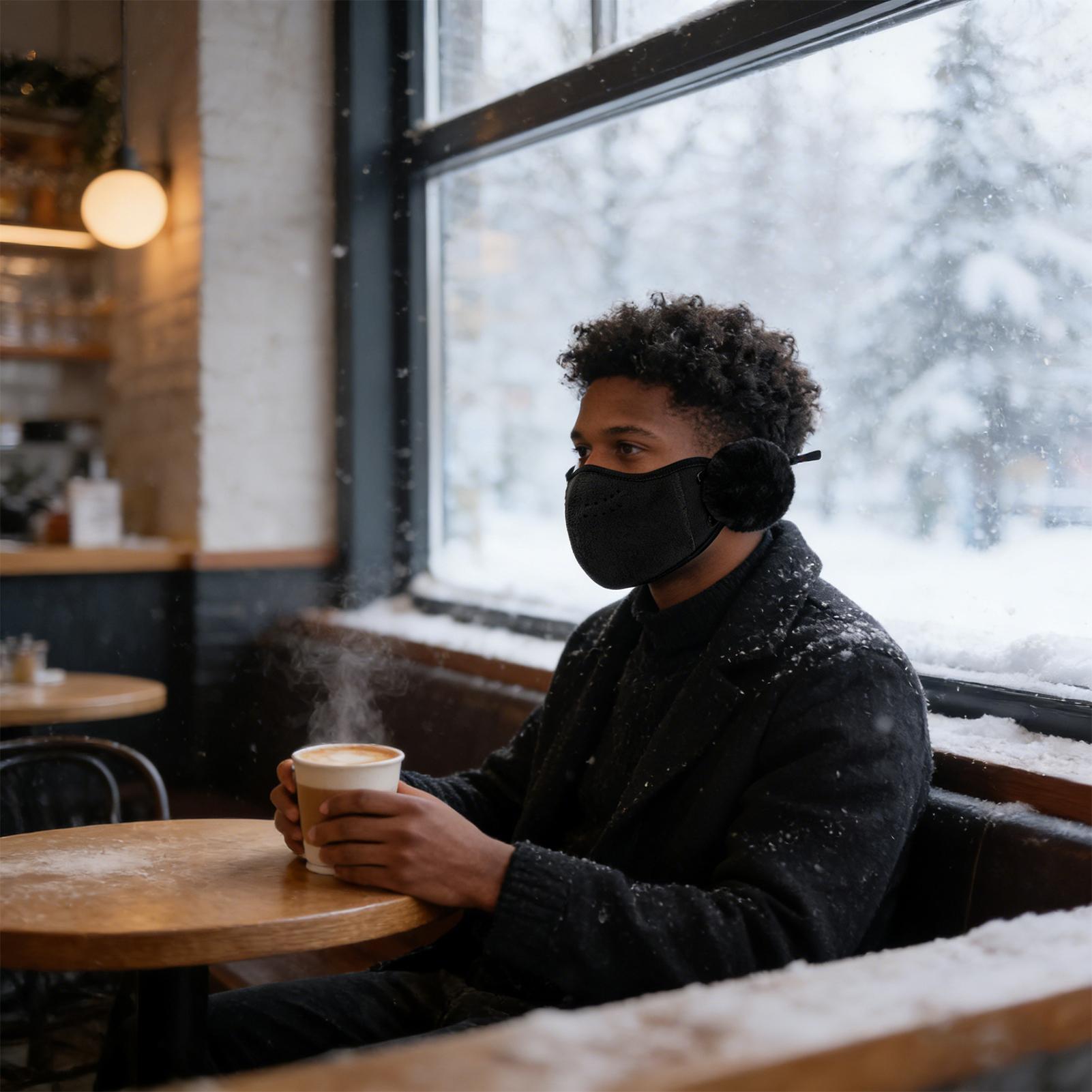 얼굴 입 커버 방풍 두꺼운 방패 귀 덮개 포함 스포츠  - Winter Cycling Commute 리뷰 및 가격