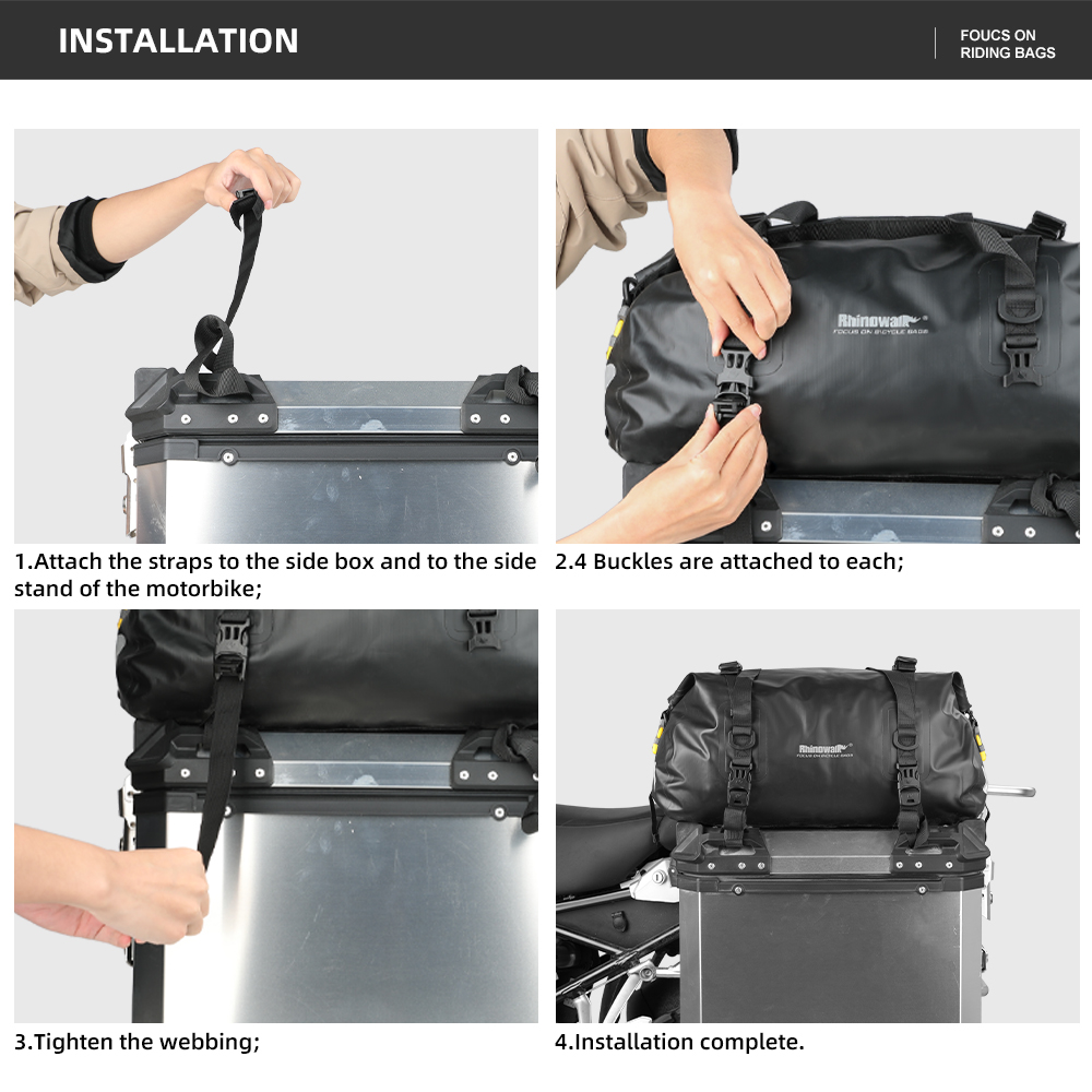 Rhinowalk 모터 사이드 박스 상단 패니어 가방, - Panniers Waterproof Rear 리뷰 및 가격
