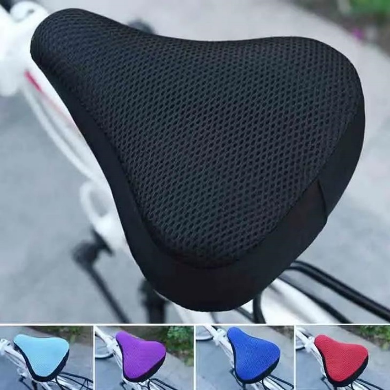 1개 3D 소프트 실리콘 자전거 안장 쿠션 통기성 편안 - Commuting By Bike 리뷰 및 가격
